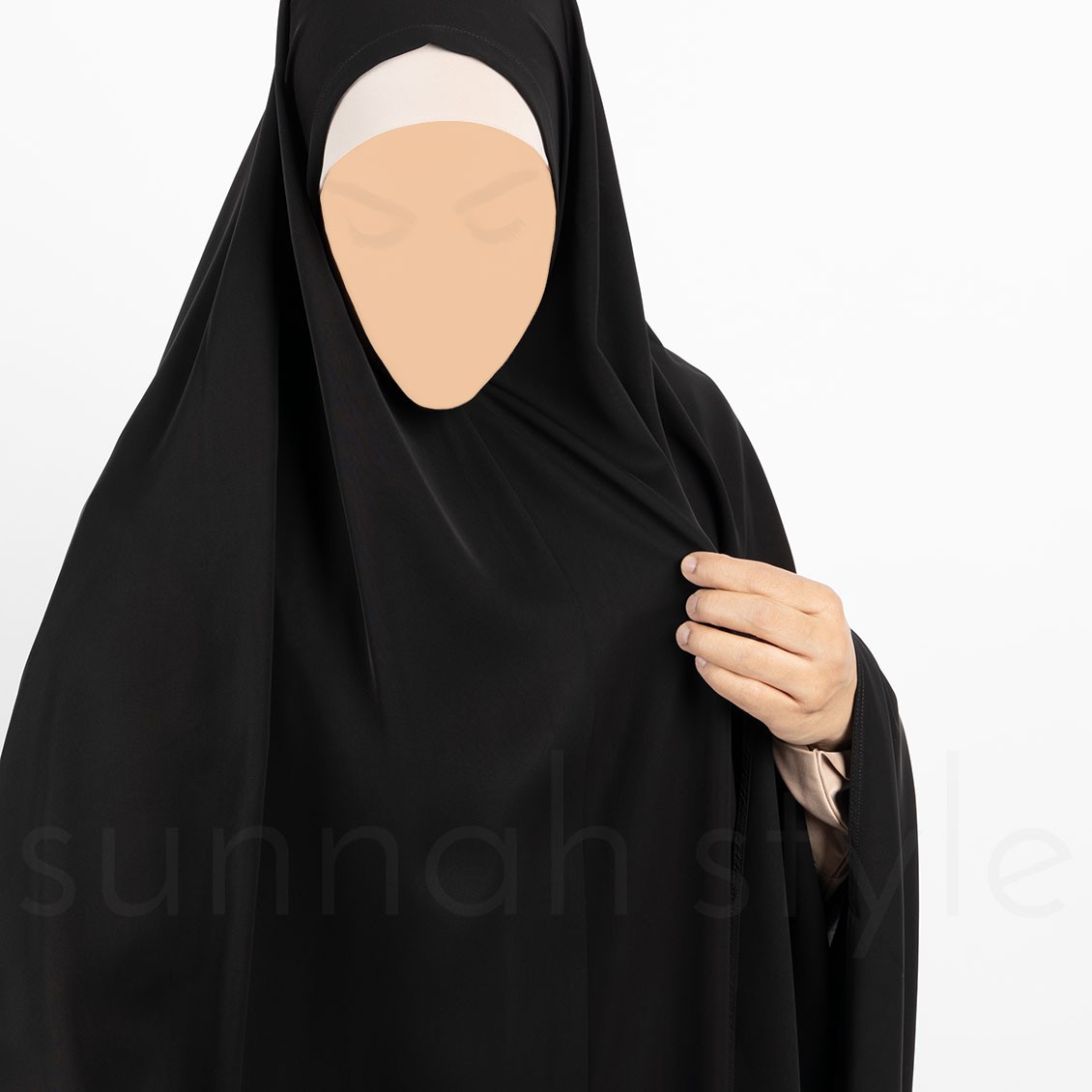Sunnah Style Essentials Khimar Full Length Black